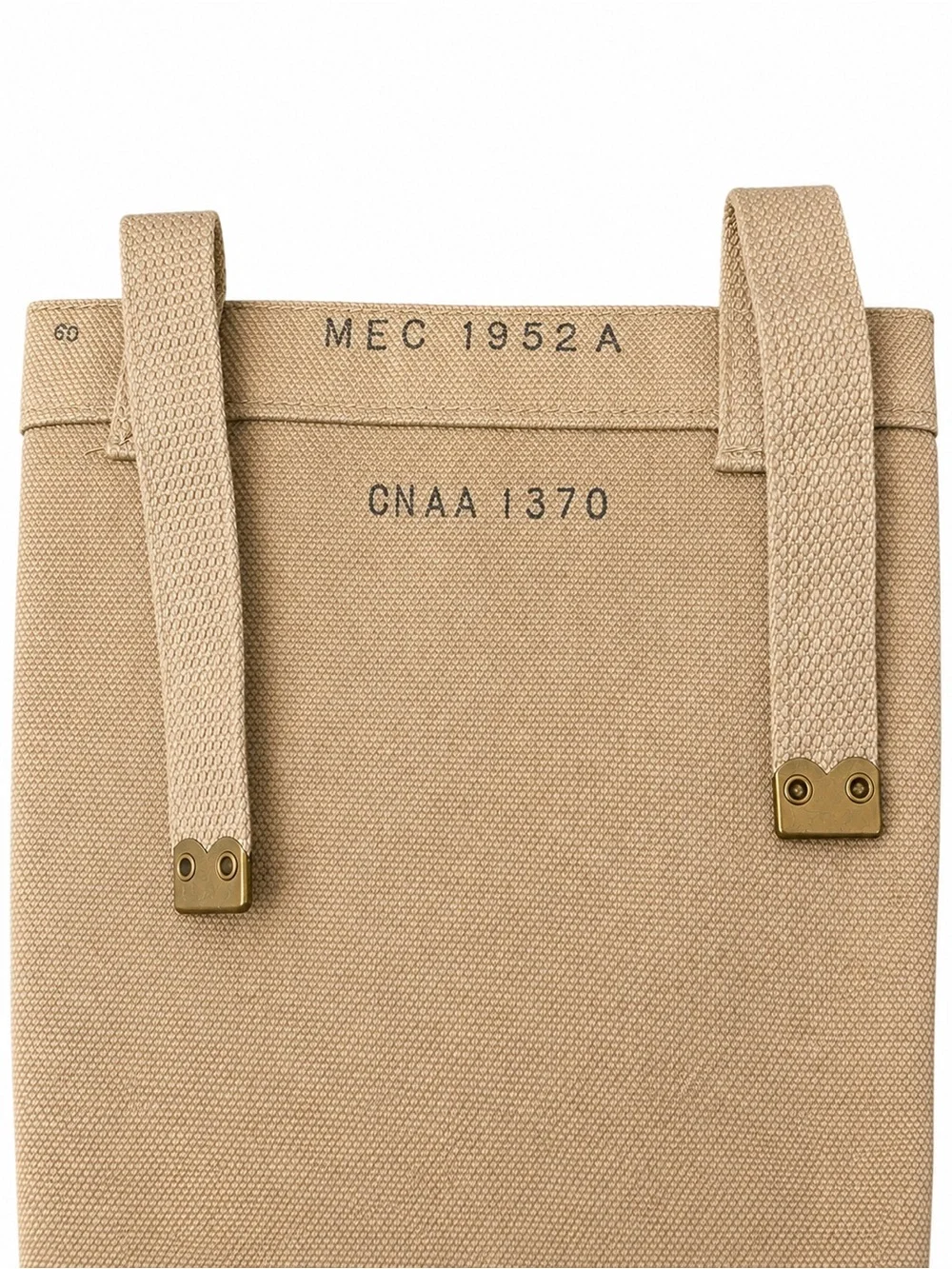 Vintage Military Khaki Canvas Rucksack Field Backpack